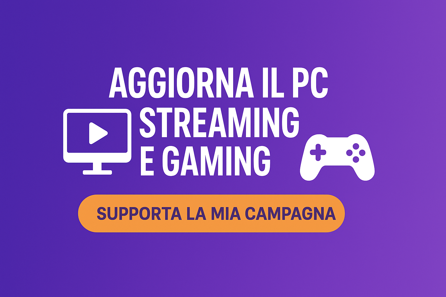 Il mio vecchio PC non regge più: upgrade per lo streaming campaign photo, 4 of 5