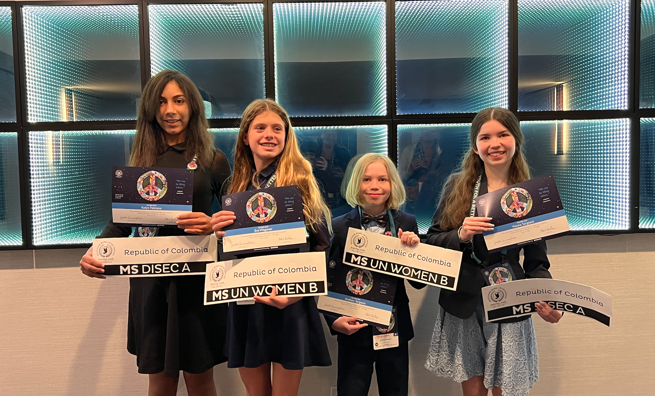 Support Vienne & Anthem's Model UN Journey campaign photo, 2 of 6