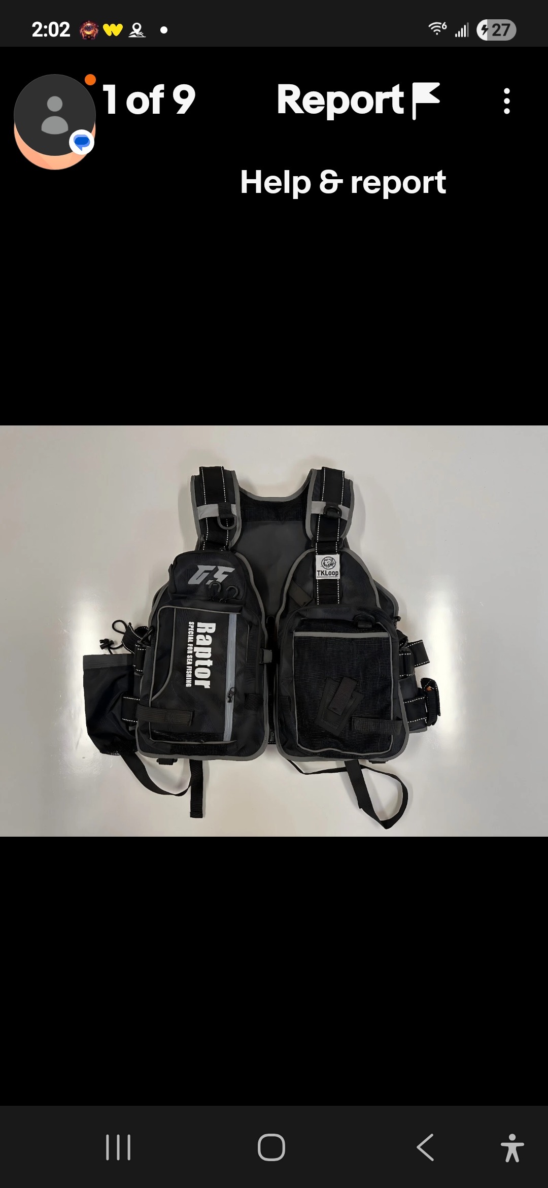 Life vest for Joseph Petrunti. He needs this vest ,its so im campaign photo, 6 of 7
