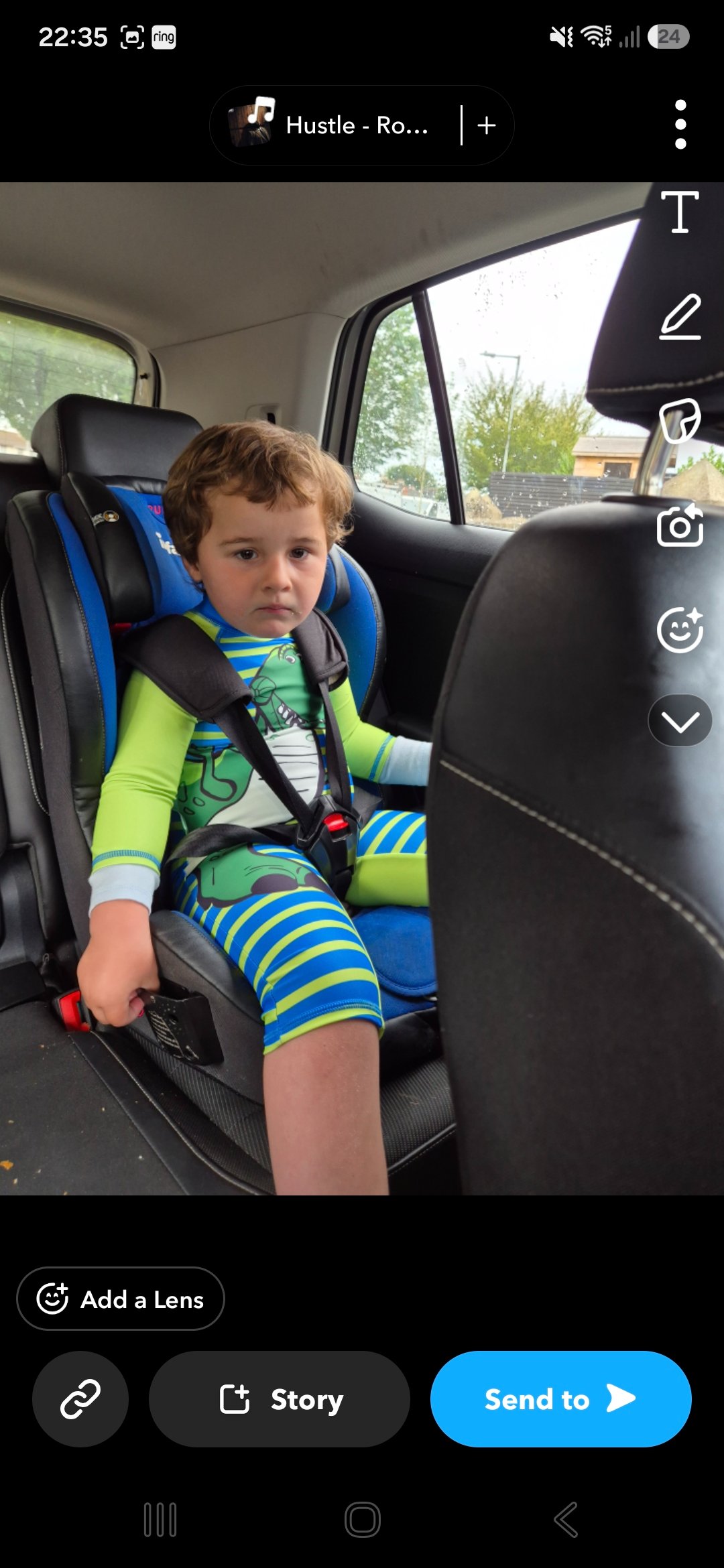 Help Luke stay safe. Community support needed campaign photo, 5 of 7