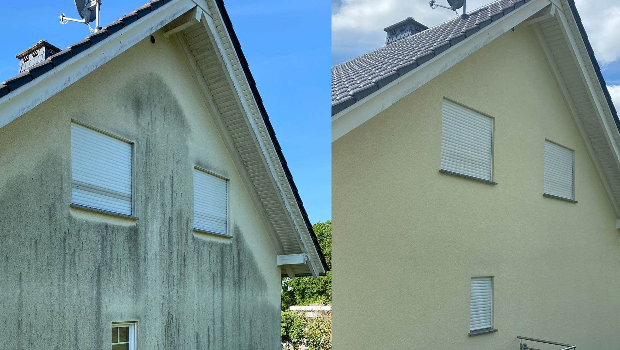 Traum von der Selbstständigkeit als Fassadenreiniger – Foto des angehefteten Links