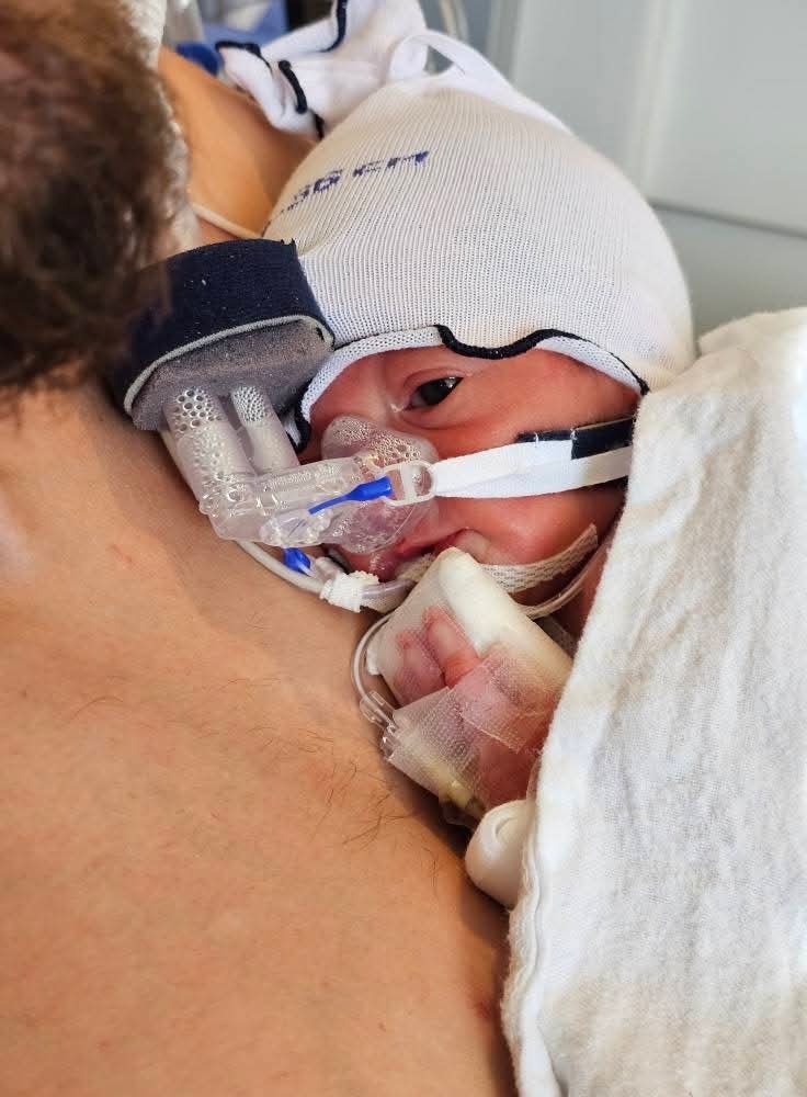 Hoping for Hope: Baby in NICU & Dad’s Health Struggles campaign photo, 4 of 5
