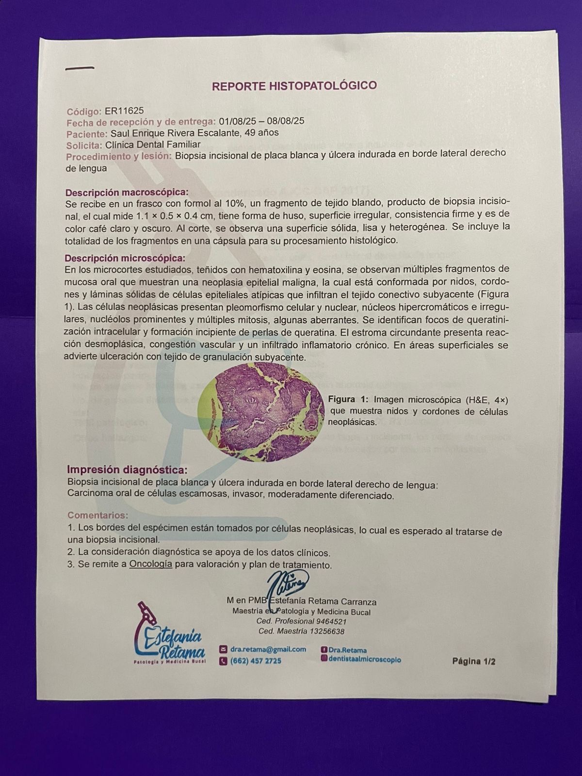 DONACIÓN PARA SAUL RIVERA (CÁNCER DE LENGUA) campaign photo, 4 of 8