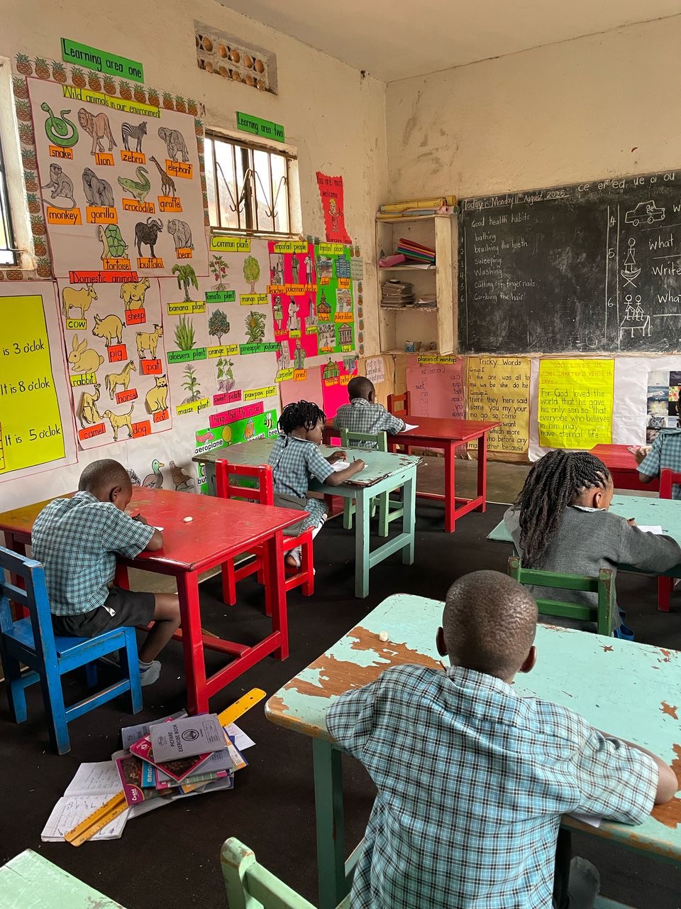Fundraiser for teacher salaries for a year in Kampala campaign photo, 5 of 7