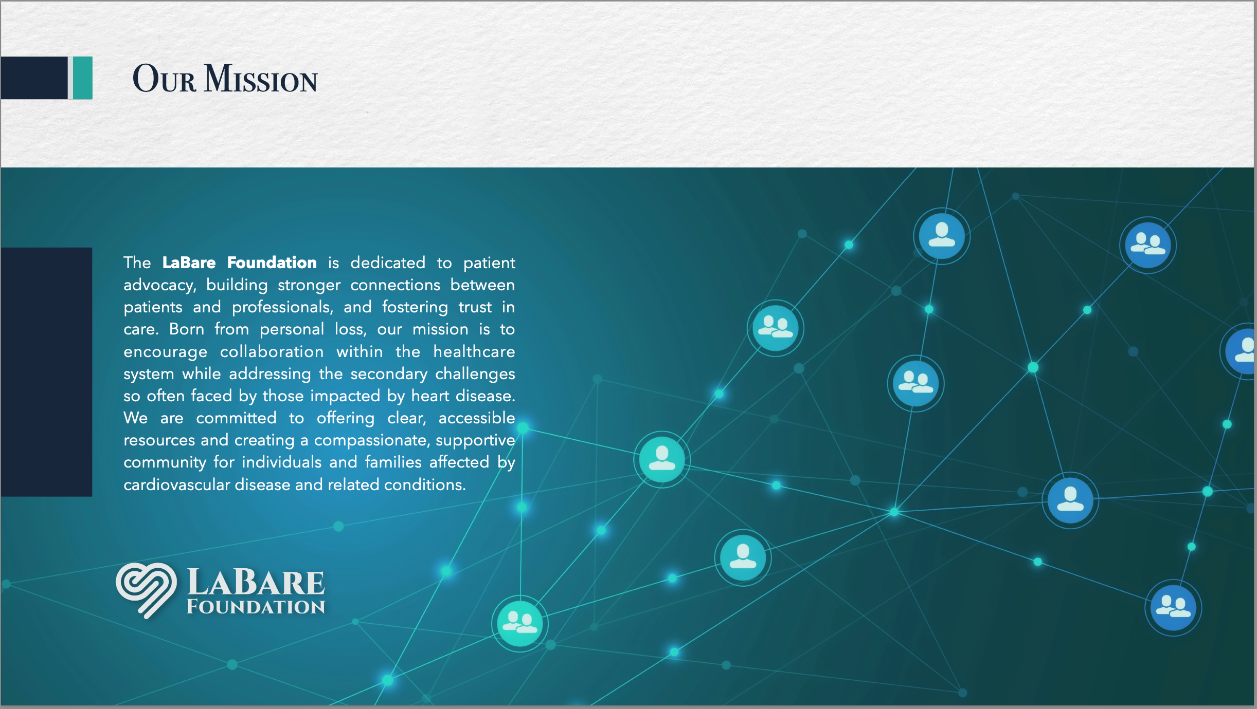 Donations will help launch and build the LaBare Foundation campaign photo, 2 of 4