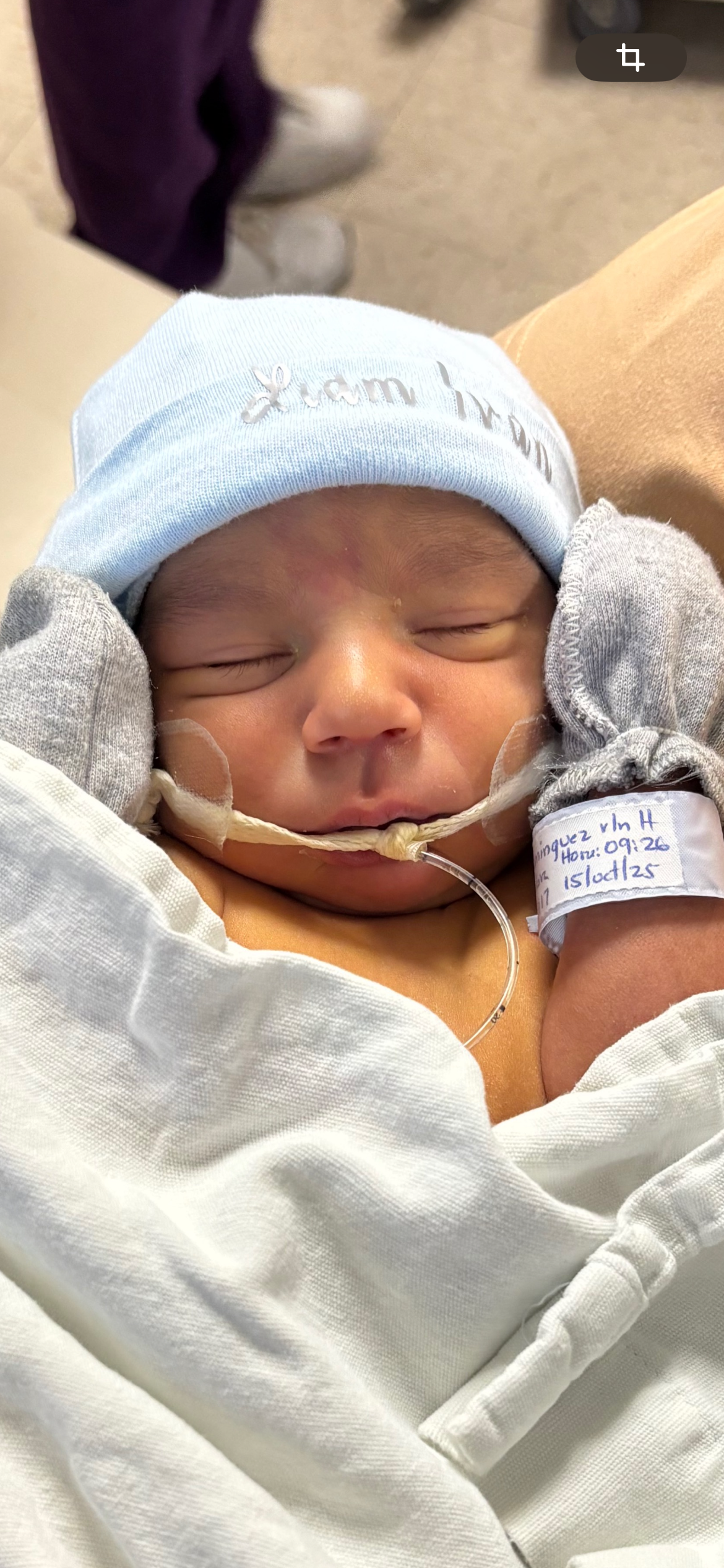 Update on baby Liam Iván campaign photo, 5 of 8