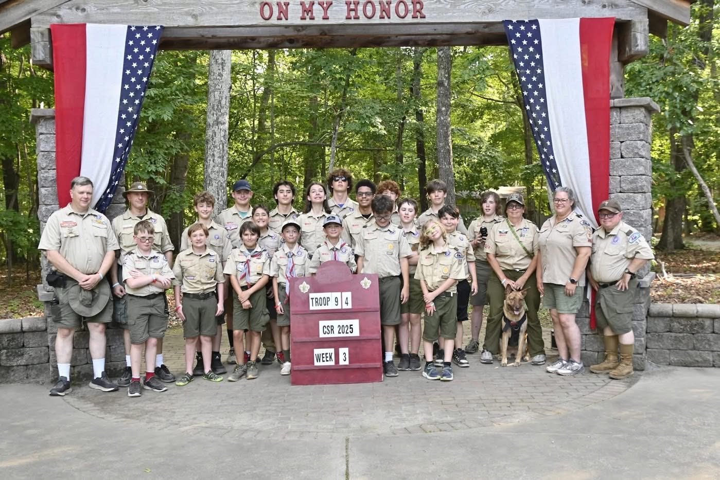 Spout Springs Church Eagle Project campaign photo, 4 of 6