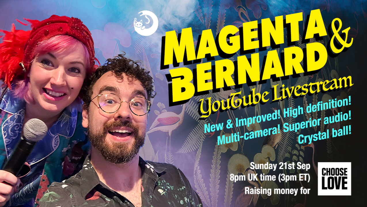 Magenta & Bernard's YouTube Livestream - 21 Sep photo