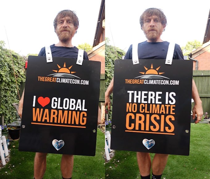 Get our climate con messaging on billboards across the UK campaign photo, 5 of 6