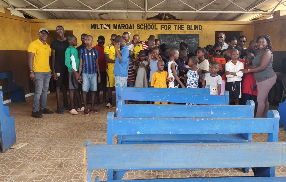 The Milton Margai School for the Blind campaign photo, 4 of 6
