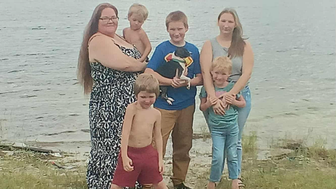 Helping my mother and siblings