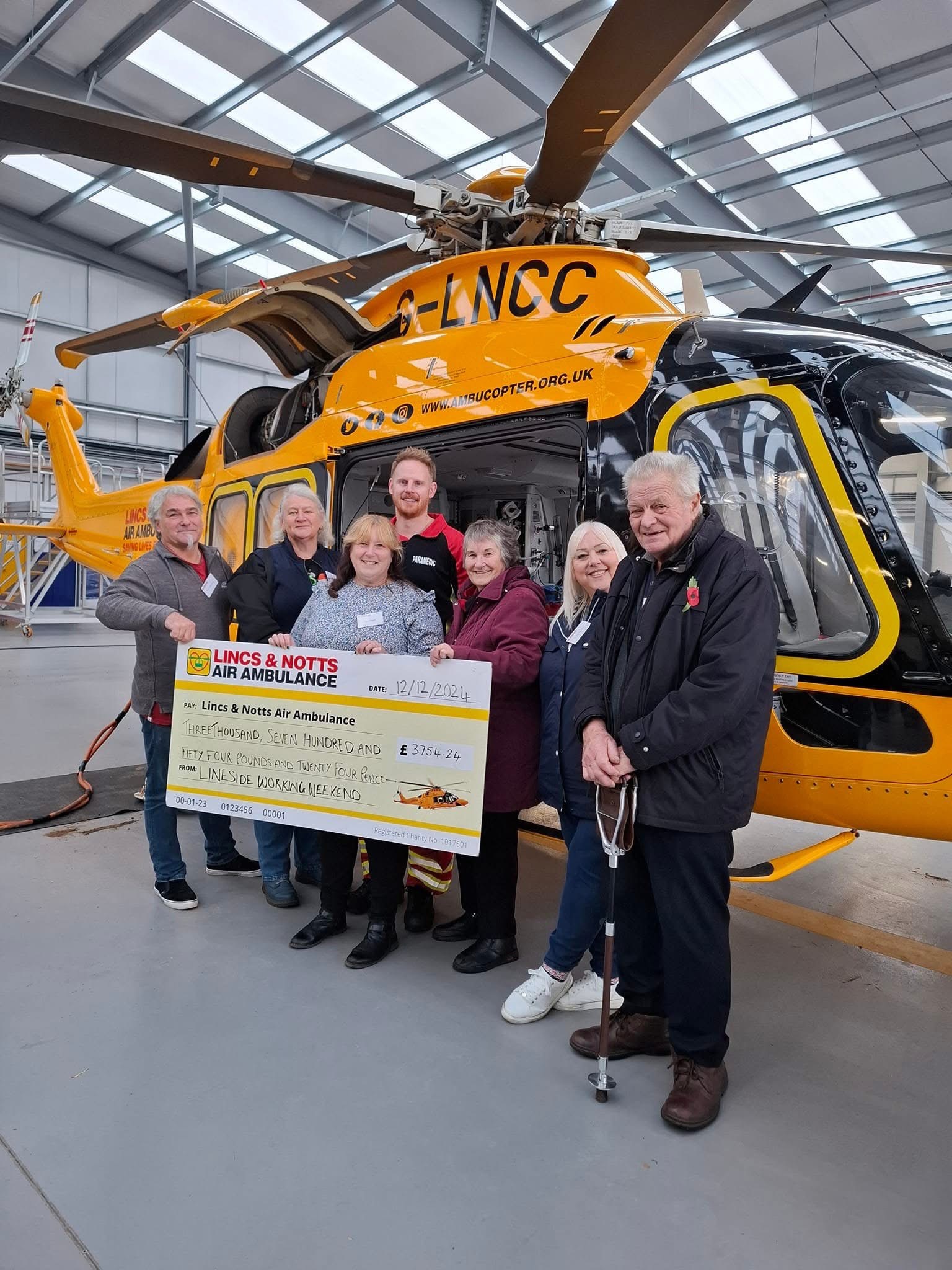 Lineside rally lincs air ambulance’s fund raiser campaign photo, 2 of 8