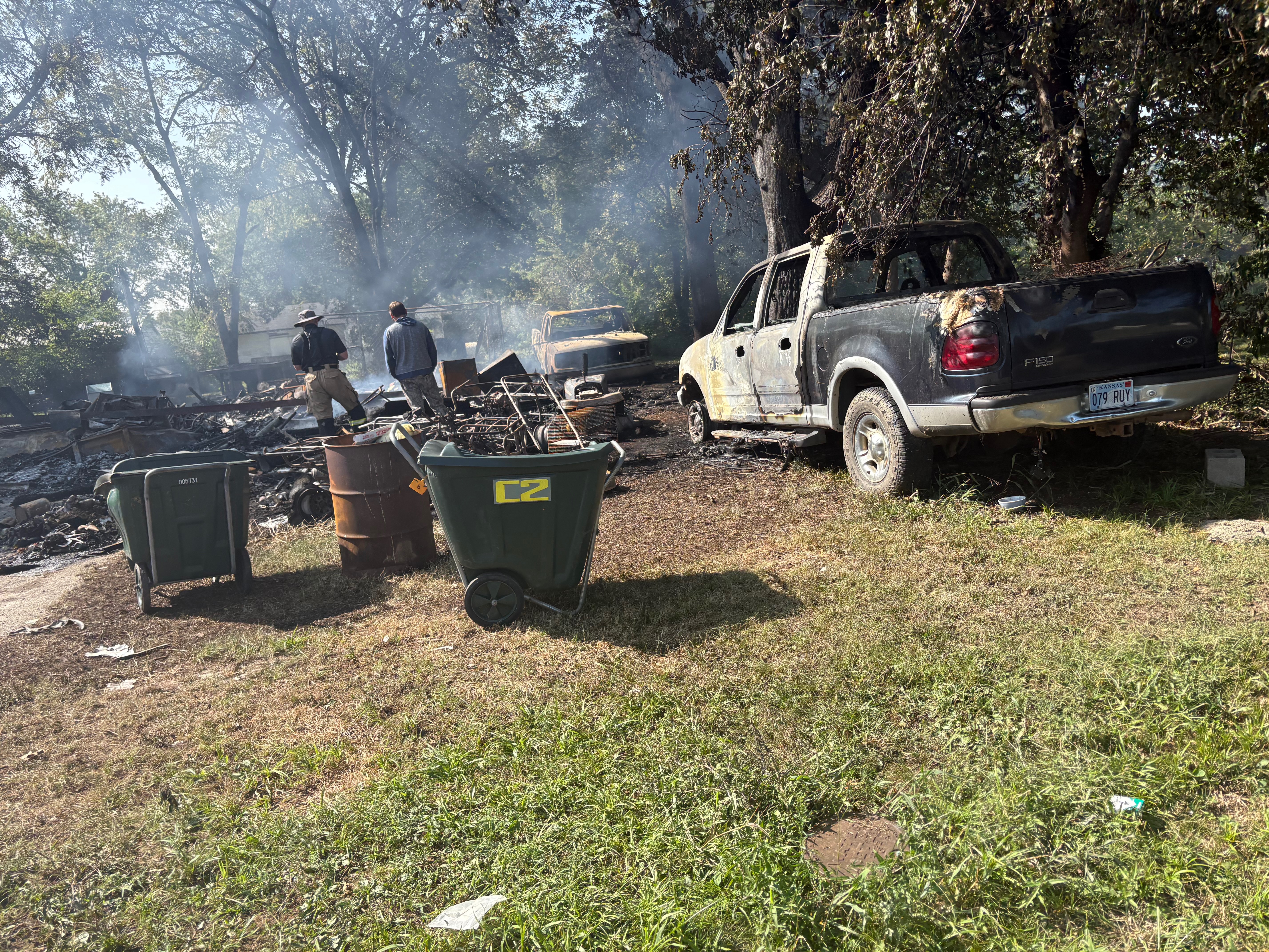 A family that lost everything to a house fire campaign photo, 7 of 8