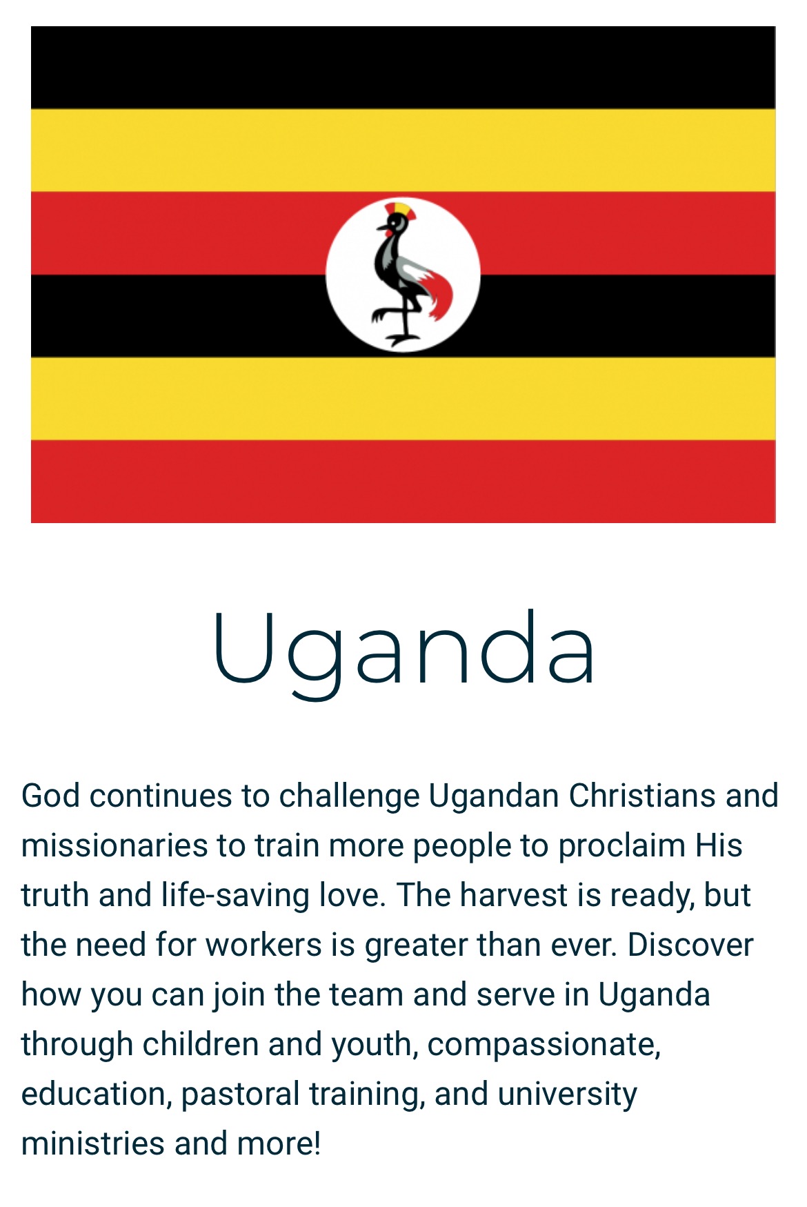 Donate to Slade Miller's Uganda Mission Trip campaign photo, 2 of 8