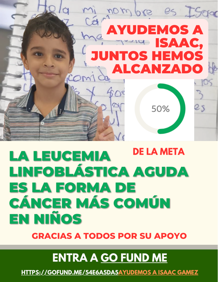 Ayudemos a Isaac Gámez (Lets all help Isaac) campaign photo, 4 of 7