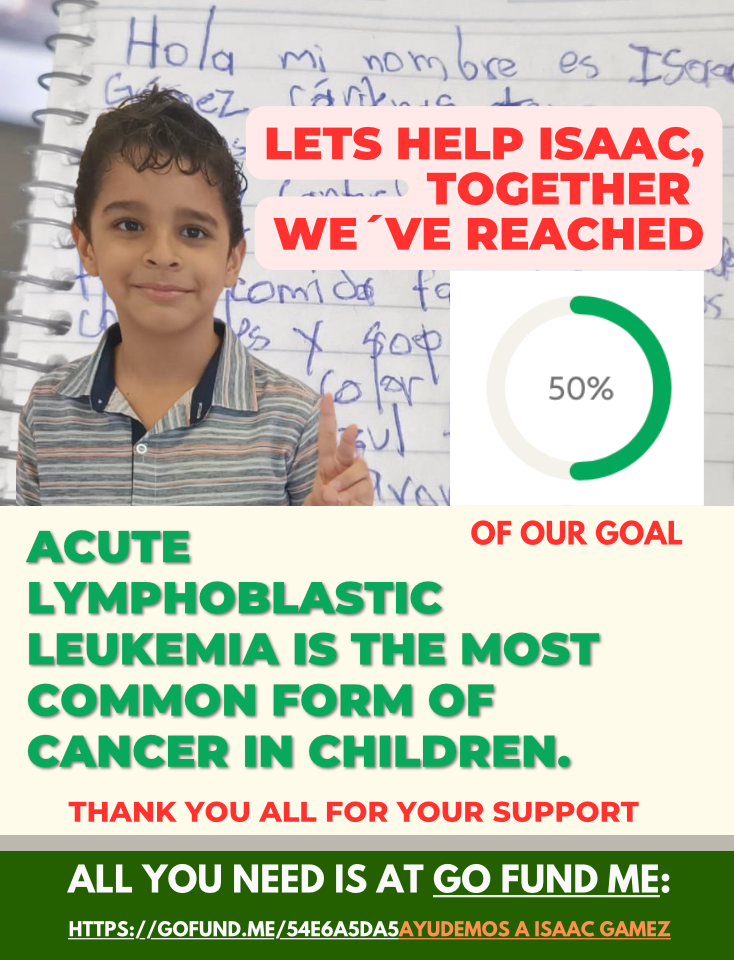 Ayudemos a Isaac Gámez (Lets all help Isaac) campaign photo, 5 of 7