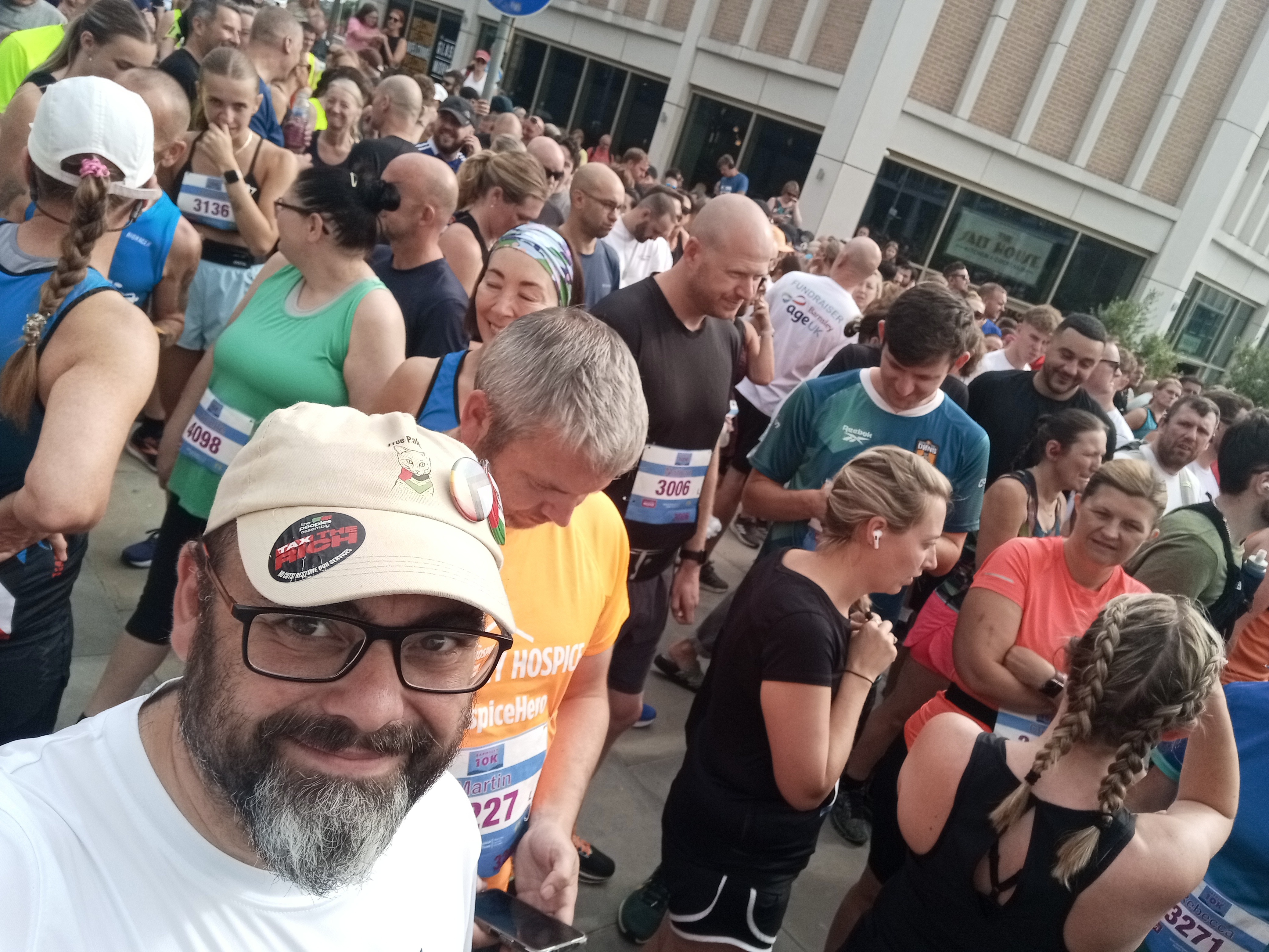 Running the Sheffield 10k for Concord AllStars campaign photo, 2 of 4