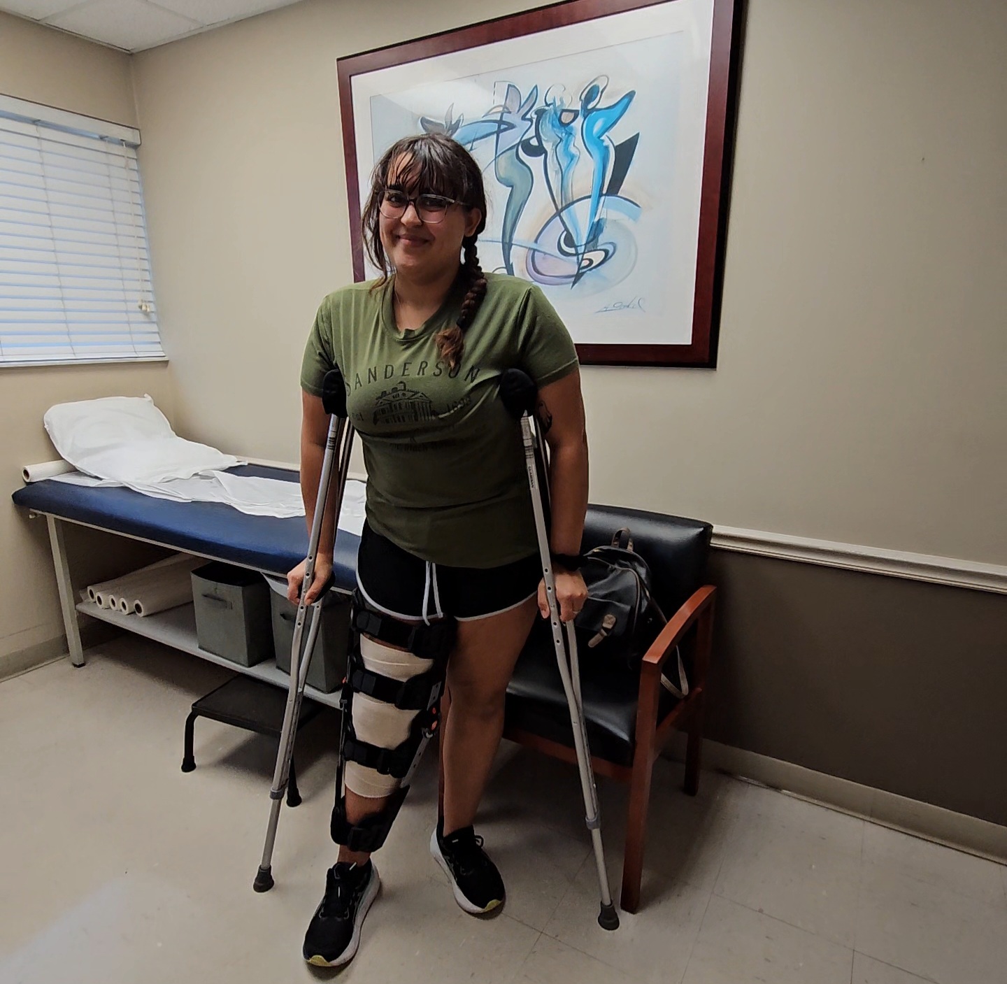 Nicole's ACL Repair Surgery and Recovery campaign photo, 5 of 7