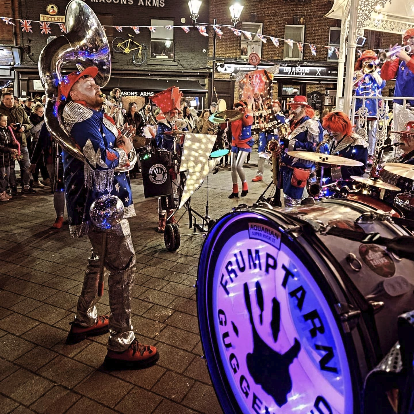 Frumptarn Guggenband: New uniforms & launch event campaign photo, 2 of 8