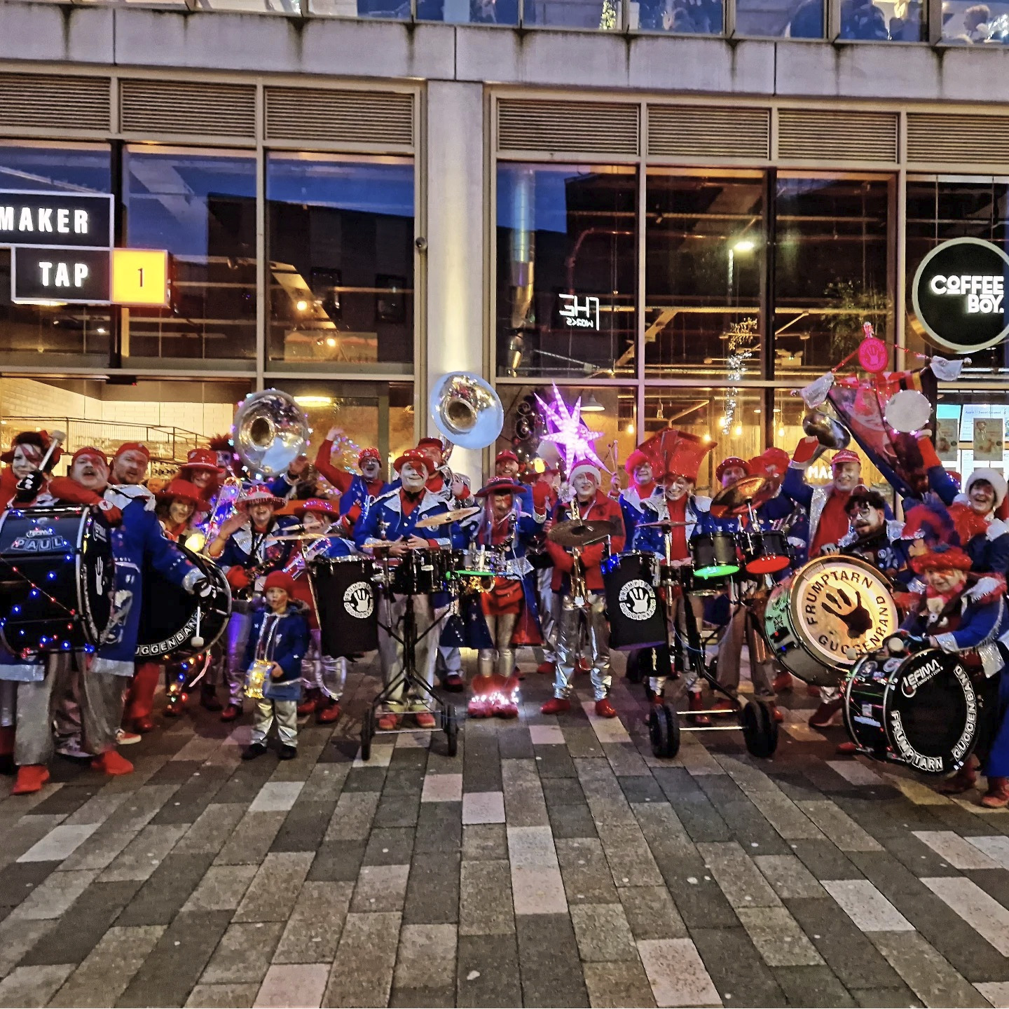 Frumptarn Guggenband: New uniforms & launch event campaign photo, 4 of 8