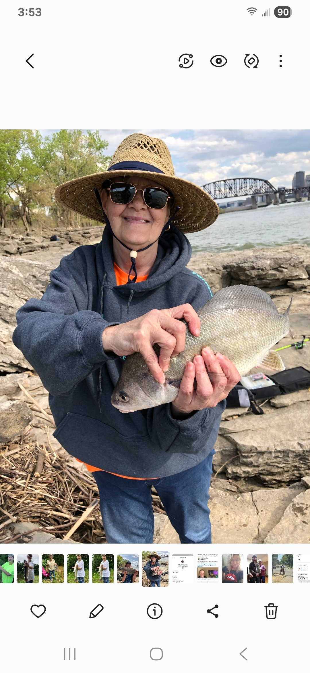Fishing Queen Susy campaign photo, 6 of 8