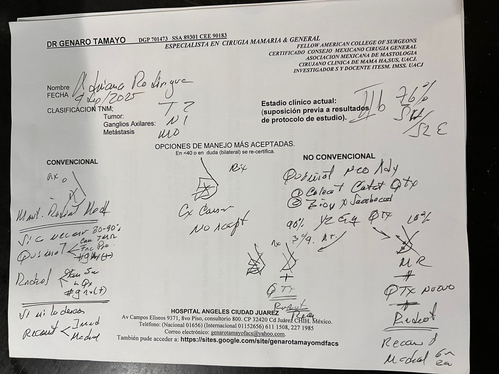 URGE OPERACION PARA ARACELY campaign photo, 4 of 6