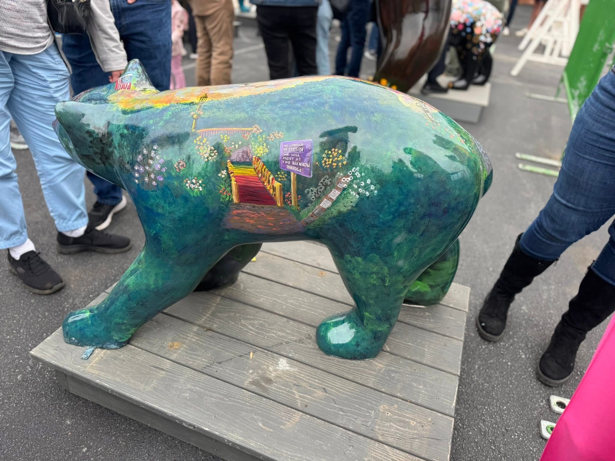 Help us buy Lady Haven bear for Lake Lure Flowering Bridge! campaign photo, 7 of 7