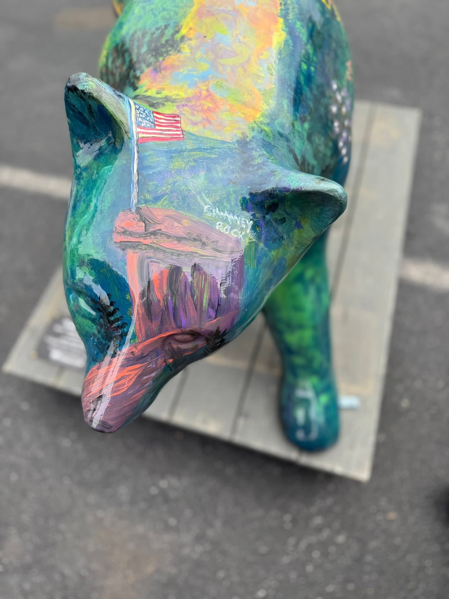 Help us buy Lady Haven bear for Lake Lure Flowering Bridge! campaign photo, 2 of 7