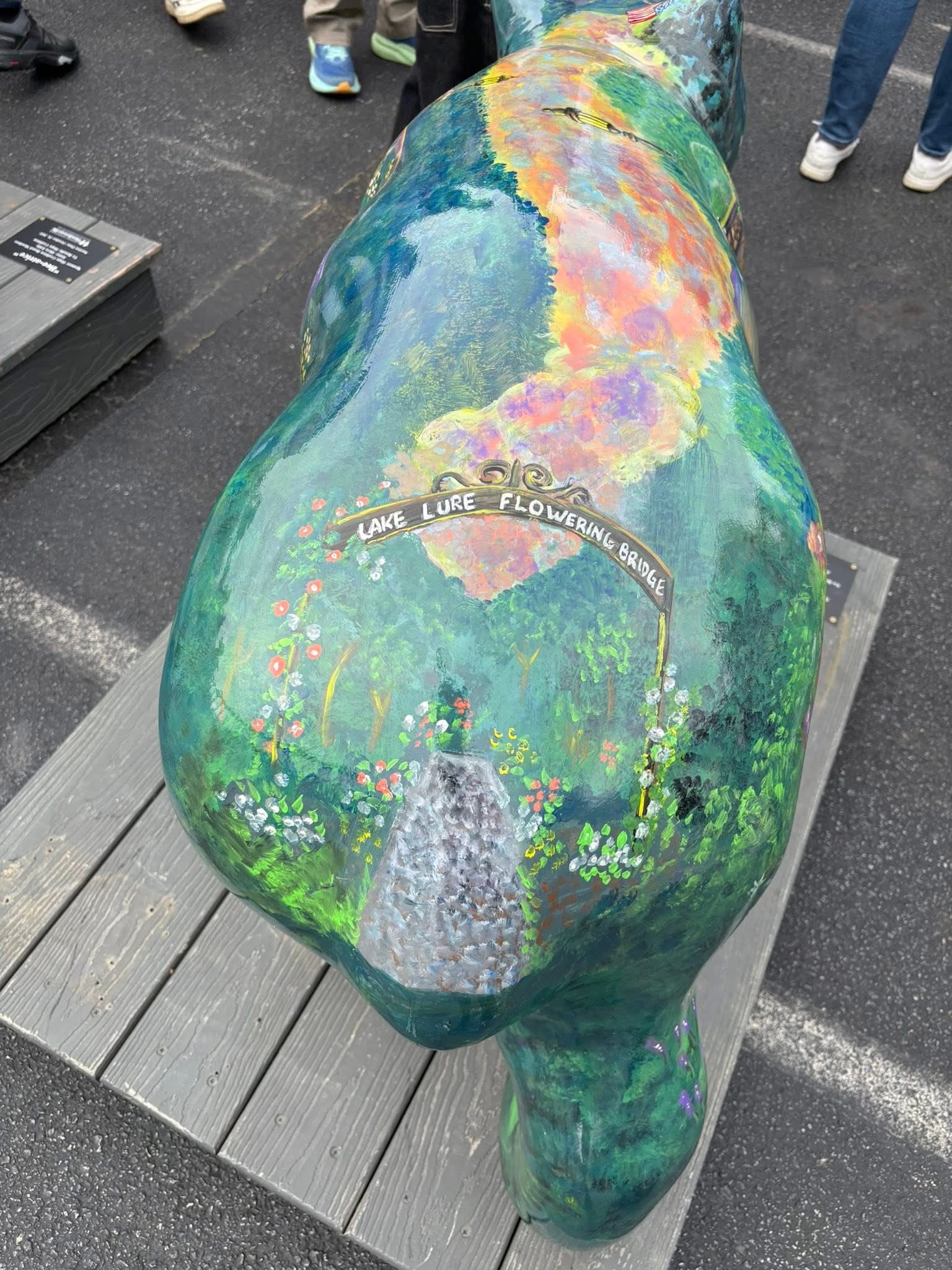 Help us buy Lady Haven bear for Lake Lure Flowering Bridge! campaign photo, 4 of 7