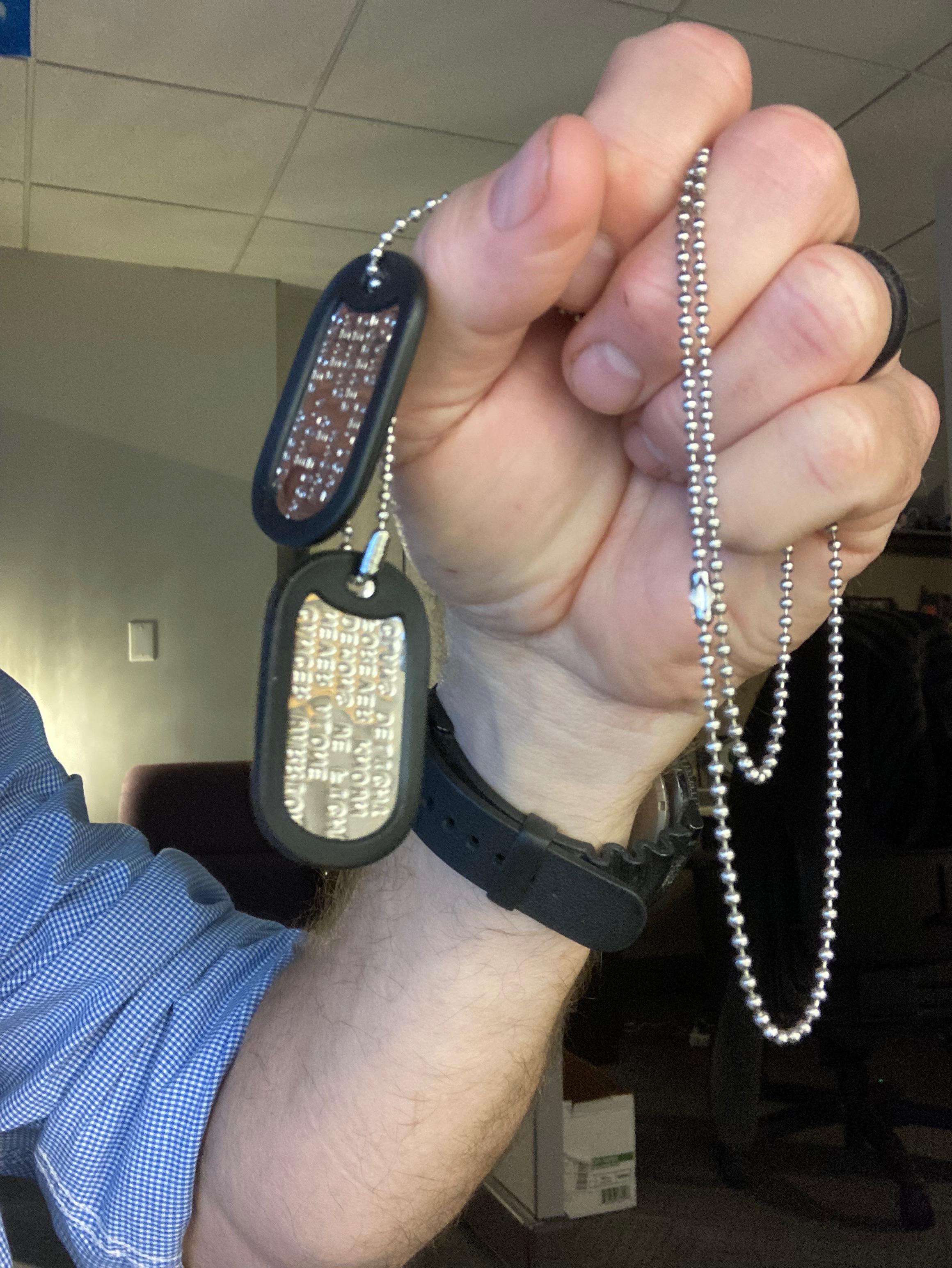 Dog Tags for Warriors campaign photo, 2 of 4