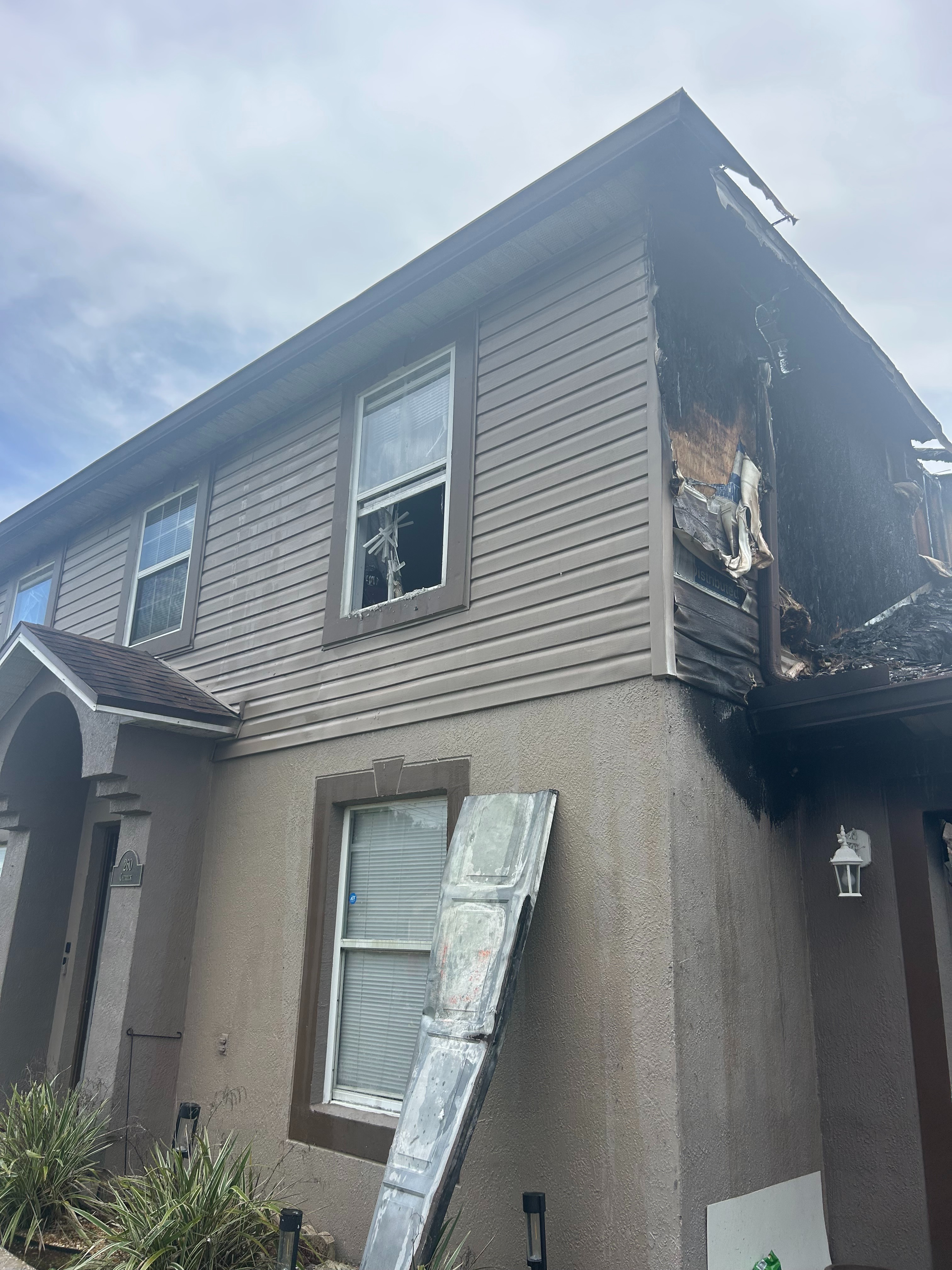 Support needed after the fire campaign photo, 4 of 5