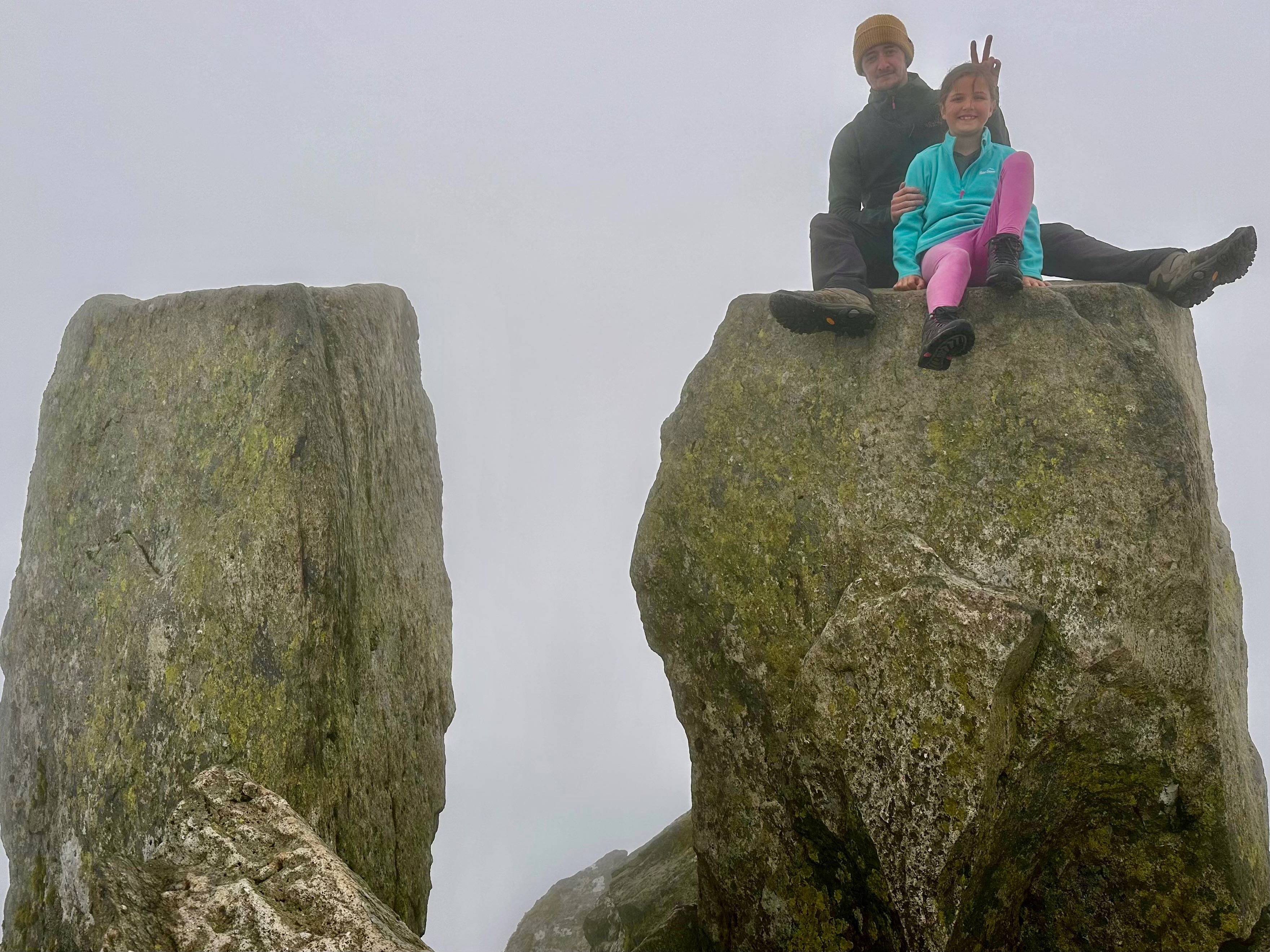 15 peak challenge by 10year old sister of Owain Williams campaign photo, 4 of 8
