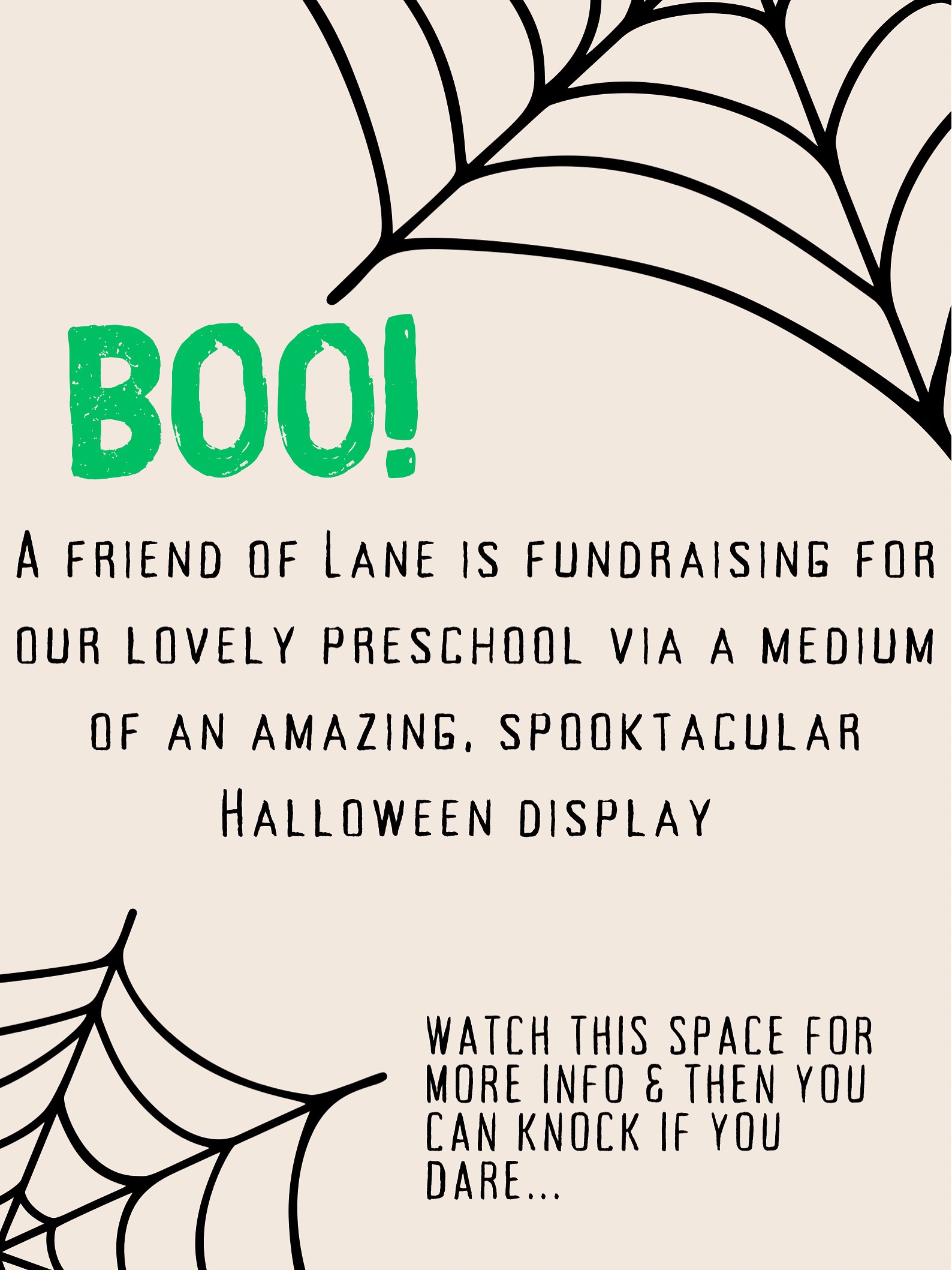 Lane preschool’s Halloween fundraiser campaign photo, 2 of 3