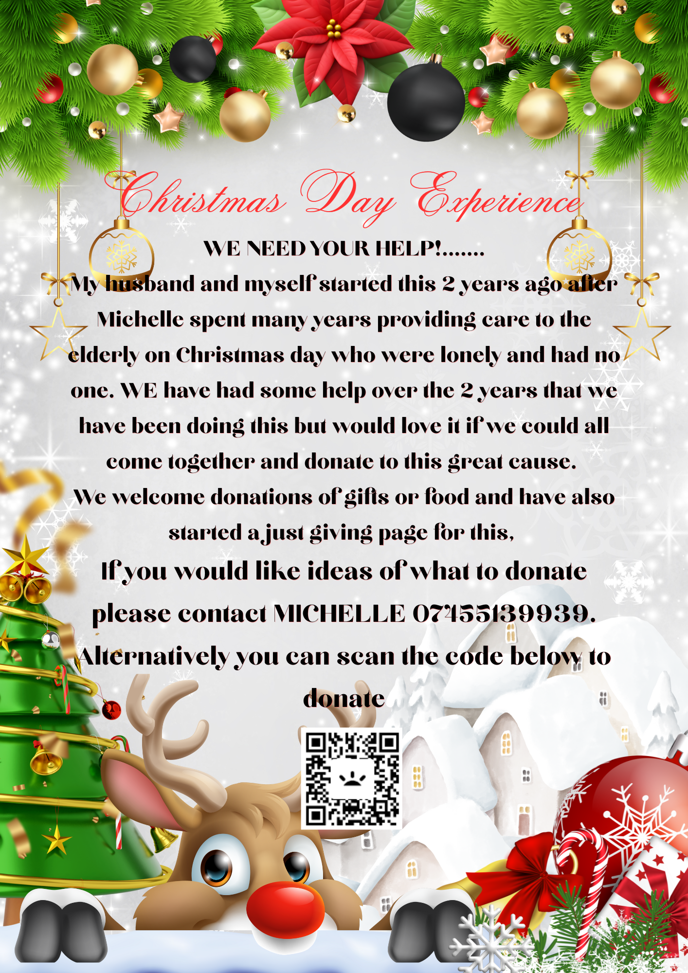 Christmas Day experience for the elderly campaign photo, 2 of 4