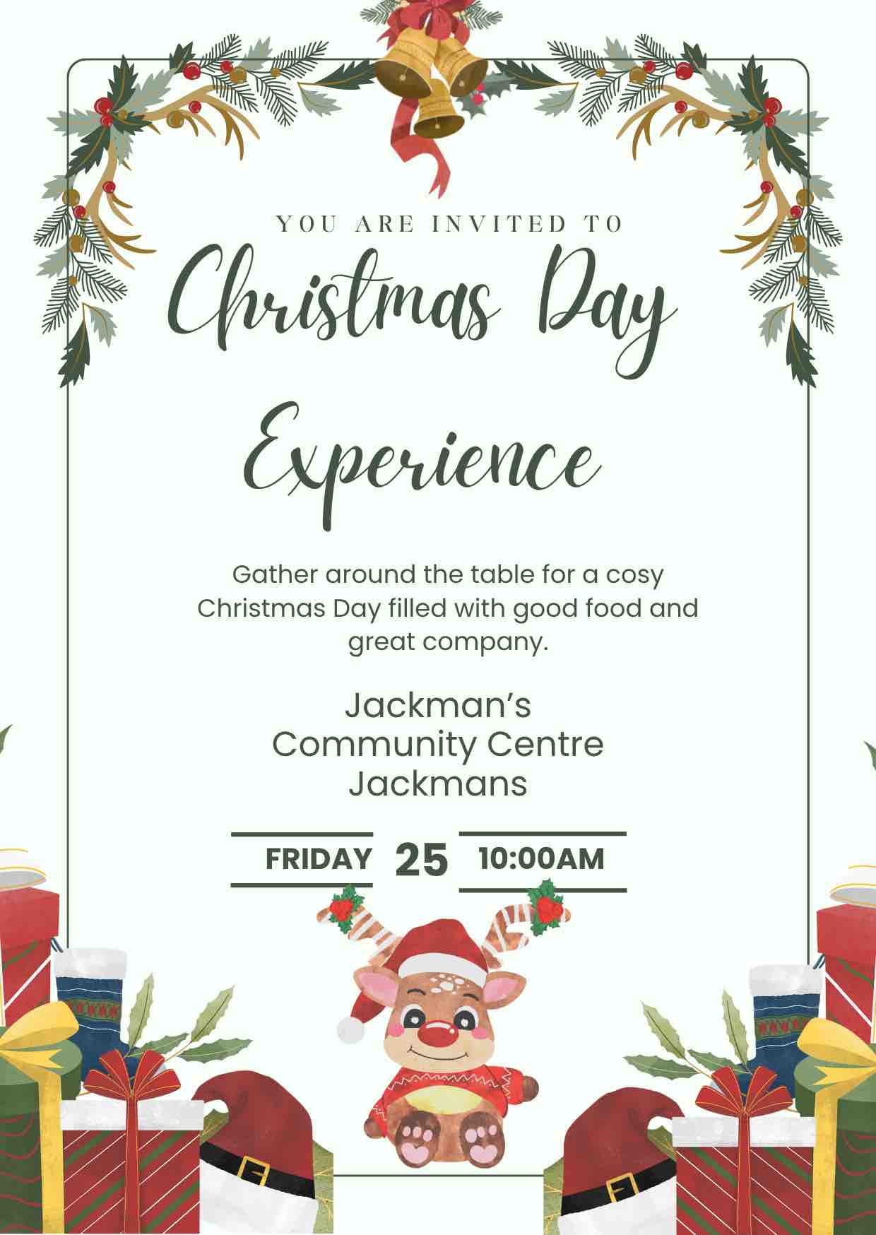 Christmas Day experience for the elderly campaign photo, 4 of 5