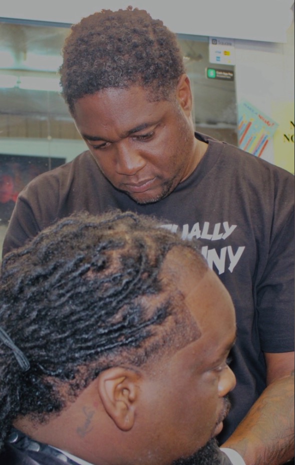 To raise money for Barber equipment that was stolen campaign photo, 7 of 8