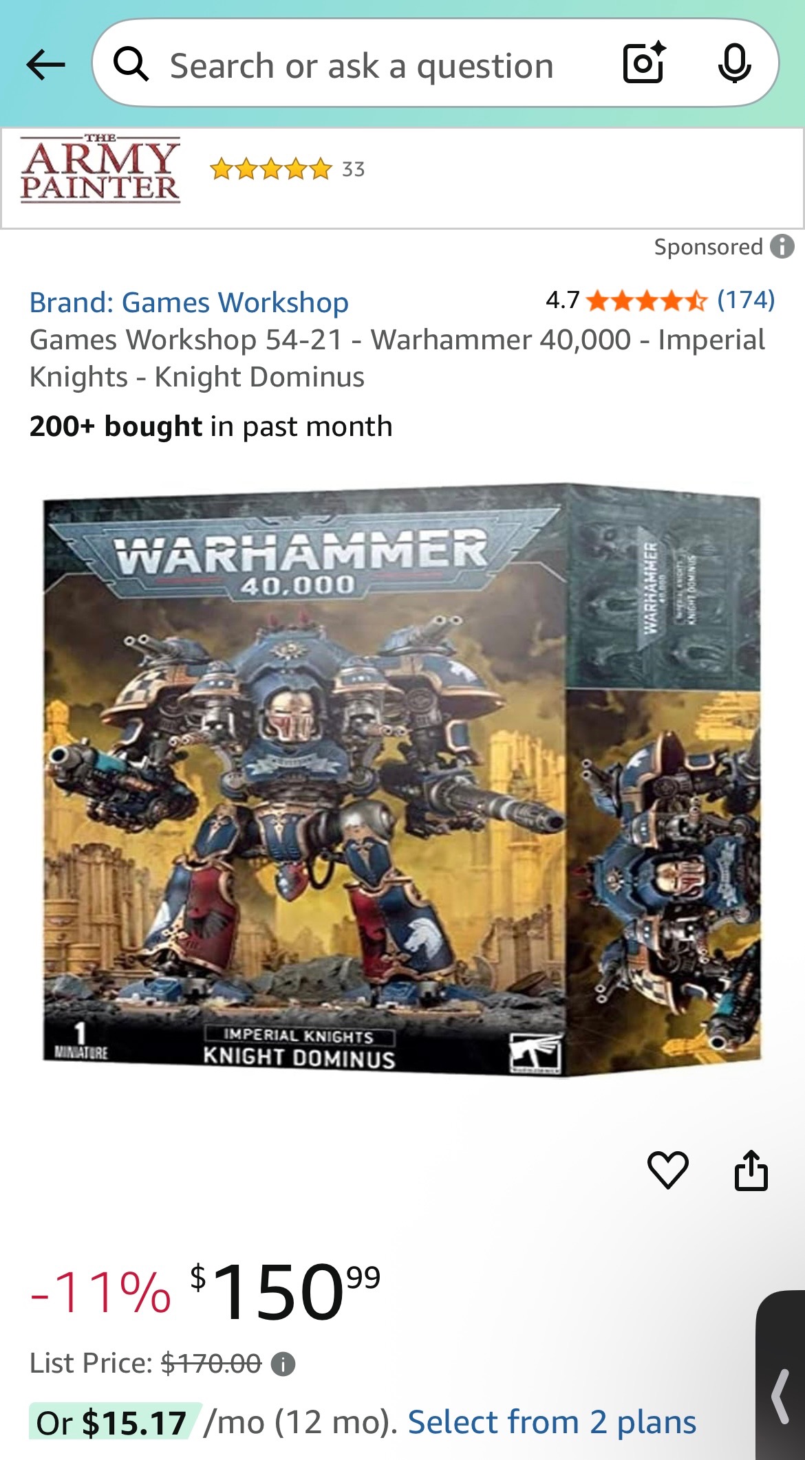 Imperial Knight (SOS hi guys) campaign photo, 2 of 3