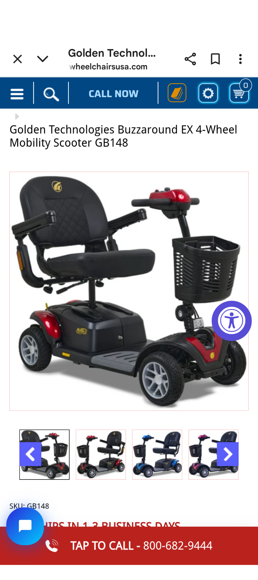 Electric Mobility Scooter for Bob campaign photo, 5 of 7