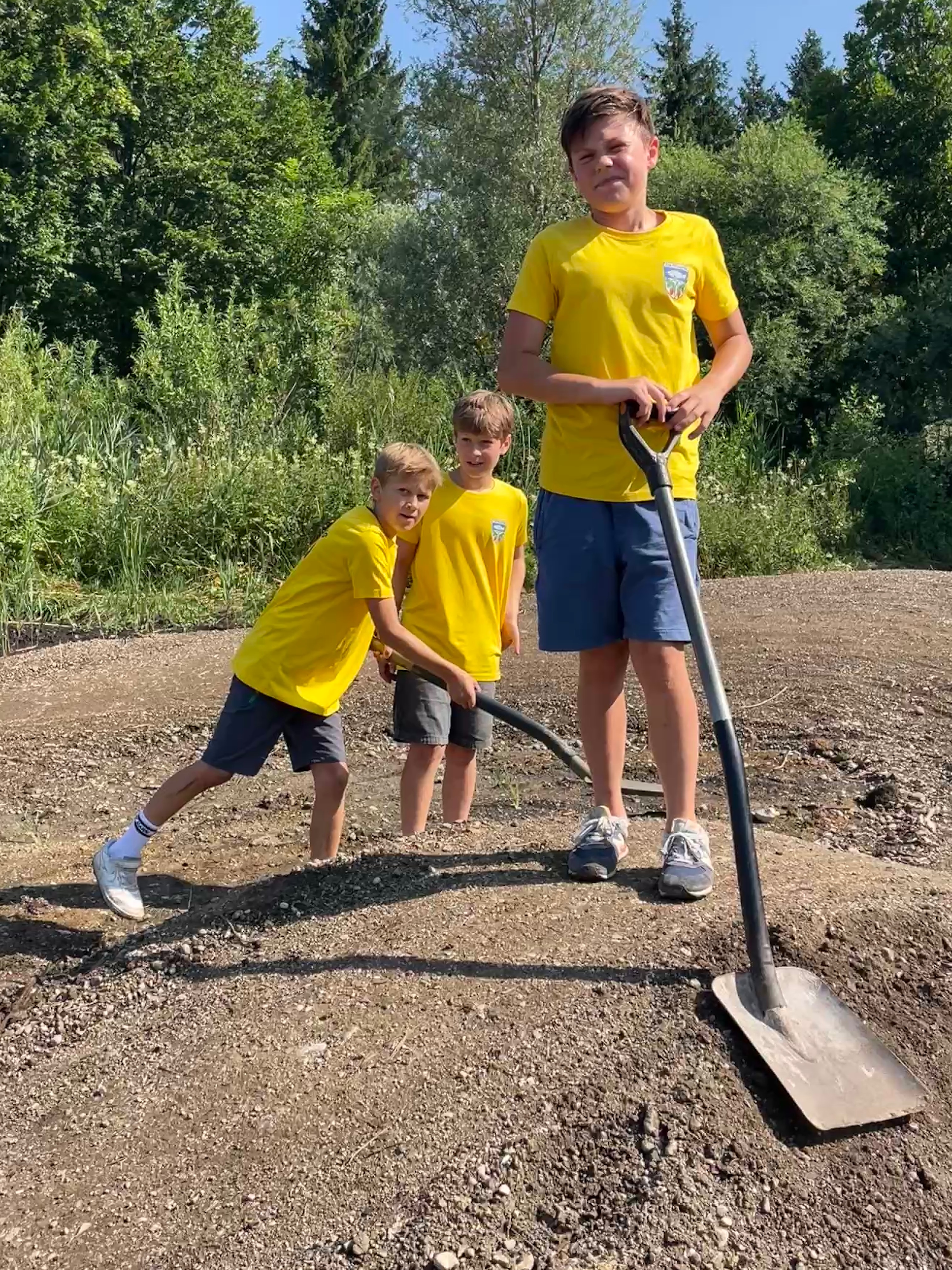 Unterstand für die Kinder & den Dirtpark Feldafing campaign photo, 5 of 6