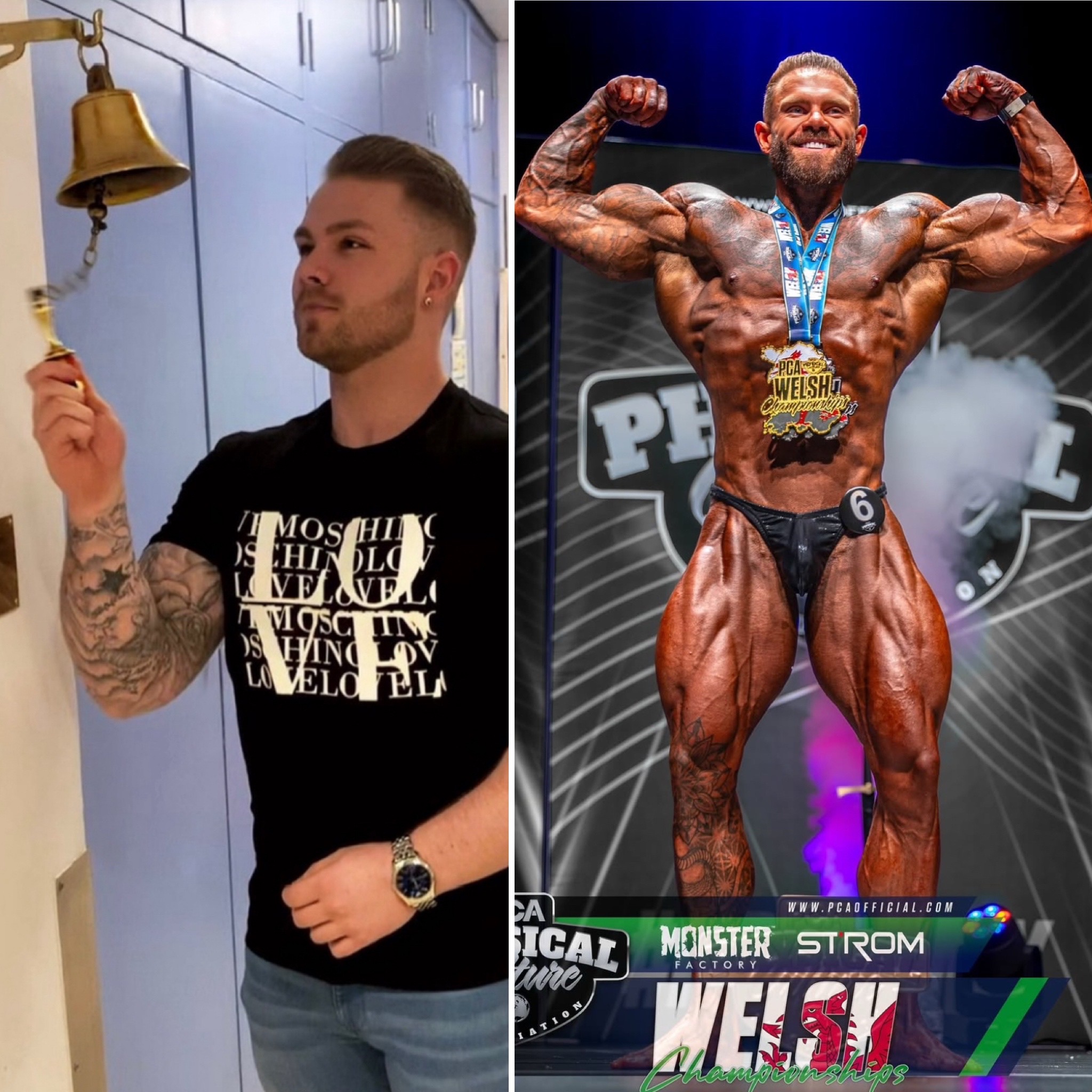 Cancer to Bodybuilding British Finals campaign photo, 2 of 4