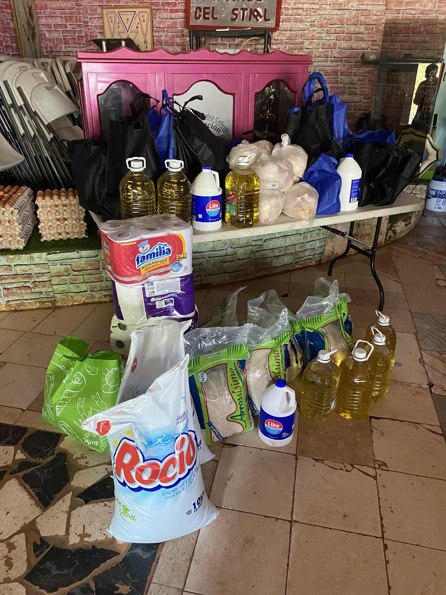 Groceries for men’s program in Panama campaign photo, 6 of 8