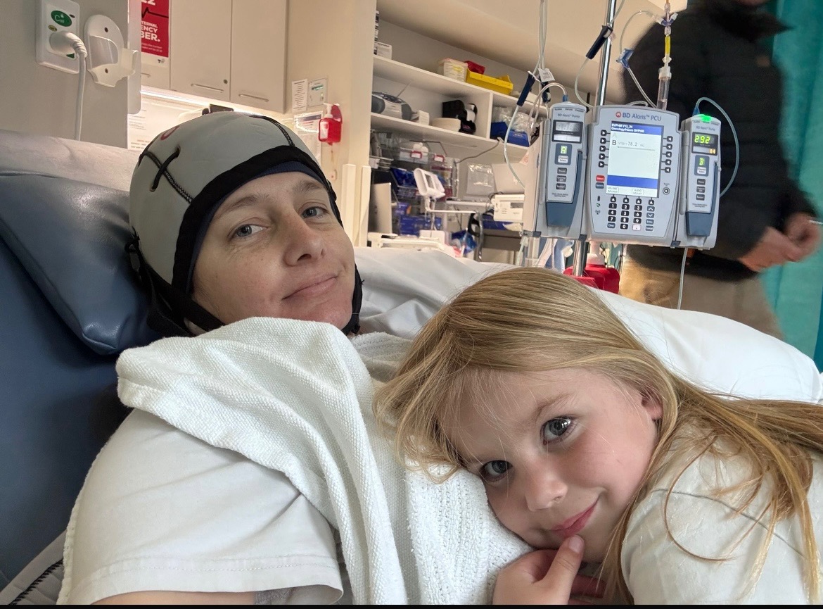 Mum of two beautiful children going through breast cancer campaign photo, 4 of 5