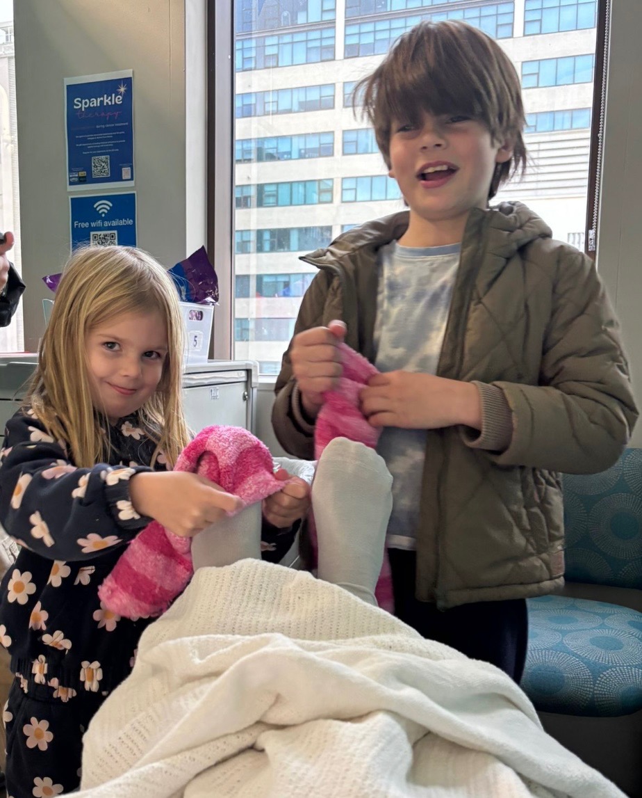 Mum of two beautiful children going through breast cancer campaign photo, 2 of 5