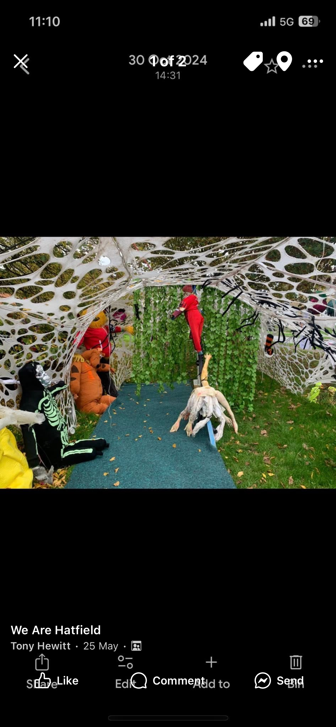 Halloween materials campaign photo, 2 of 4