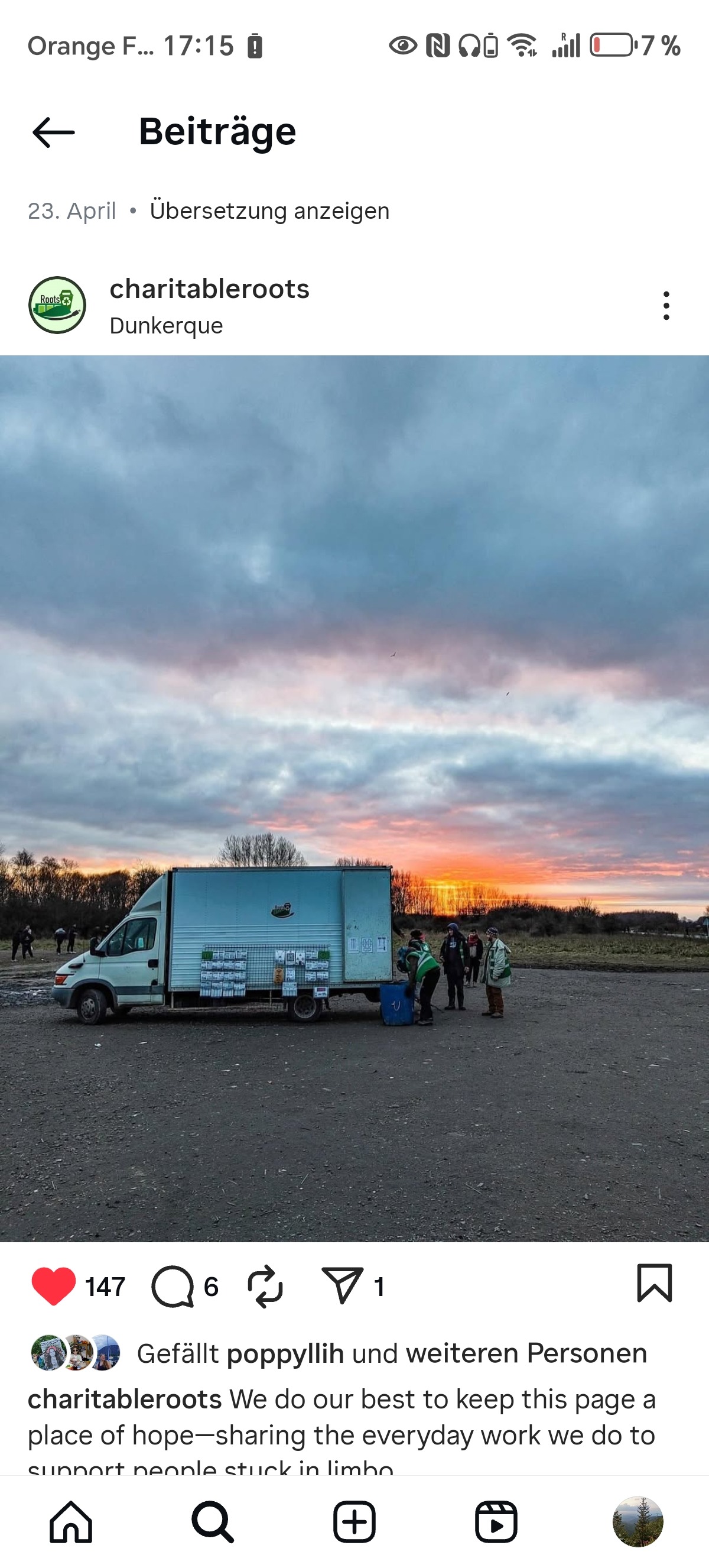hygiene products for people on the move in Northern France campaign photo, 5 of 7