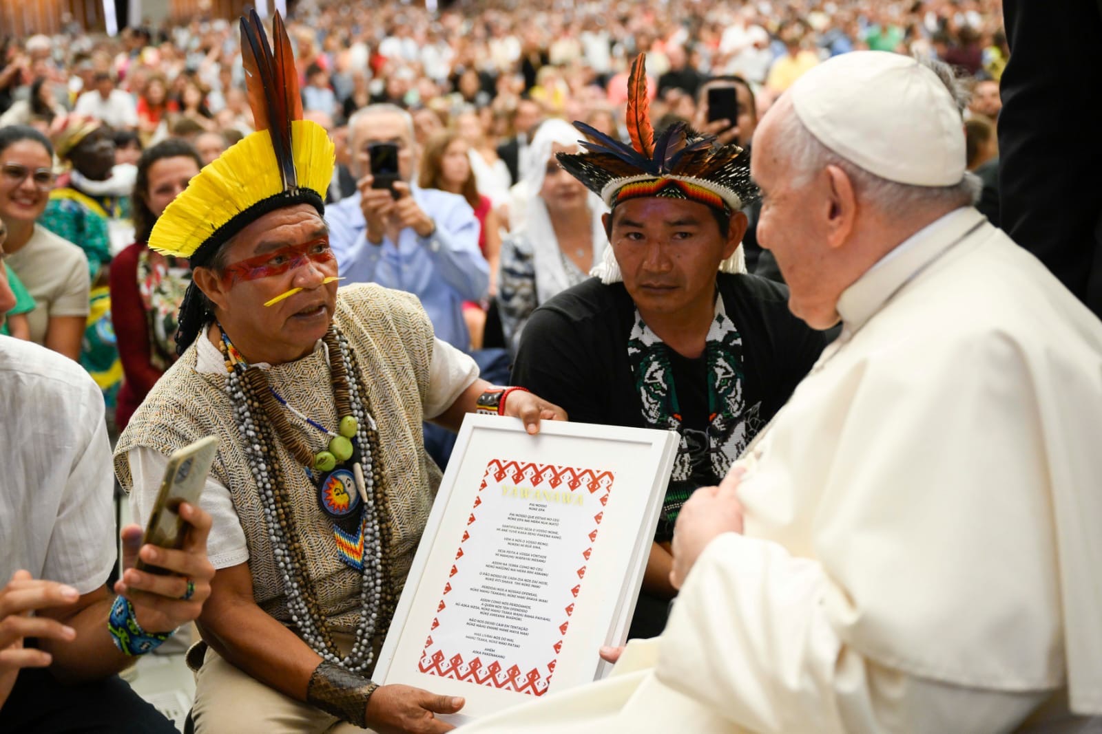 Bring Yawanawa elder Pai Nani to COP30 campaign photo, 2 of 7