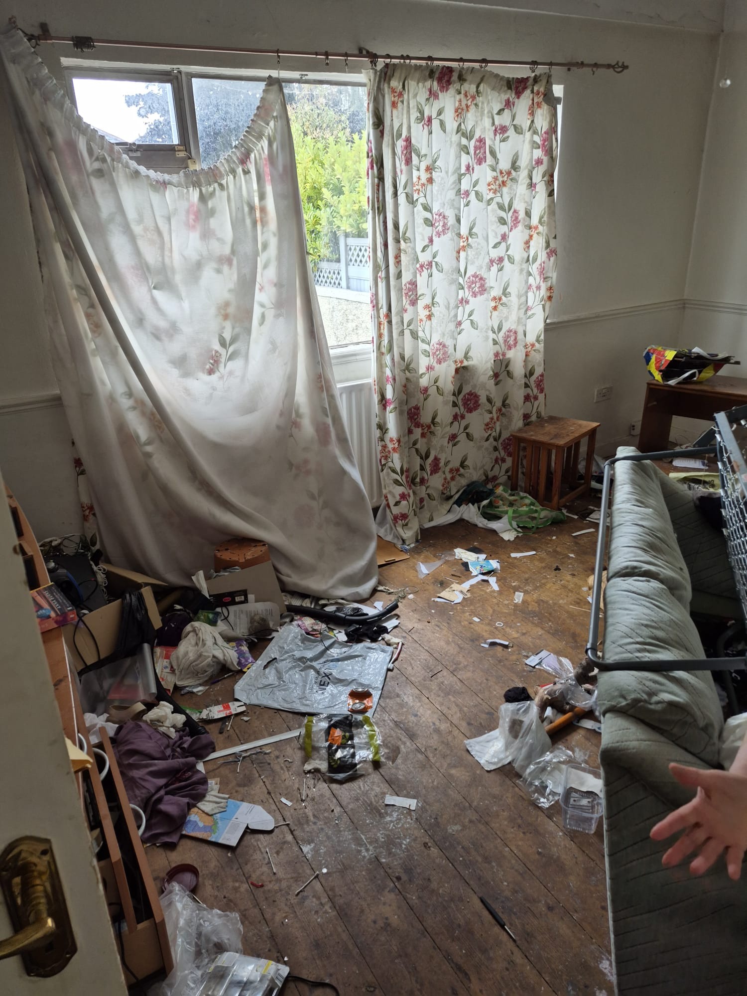 A friend's home ruined by squatters while in hospital campaign photo, 5 of 6