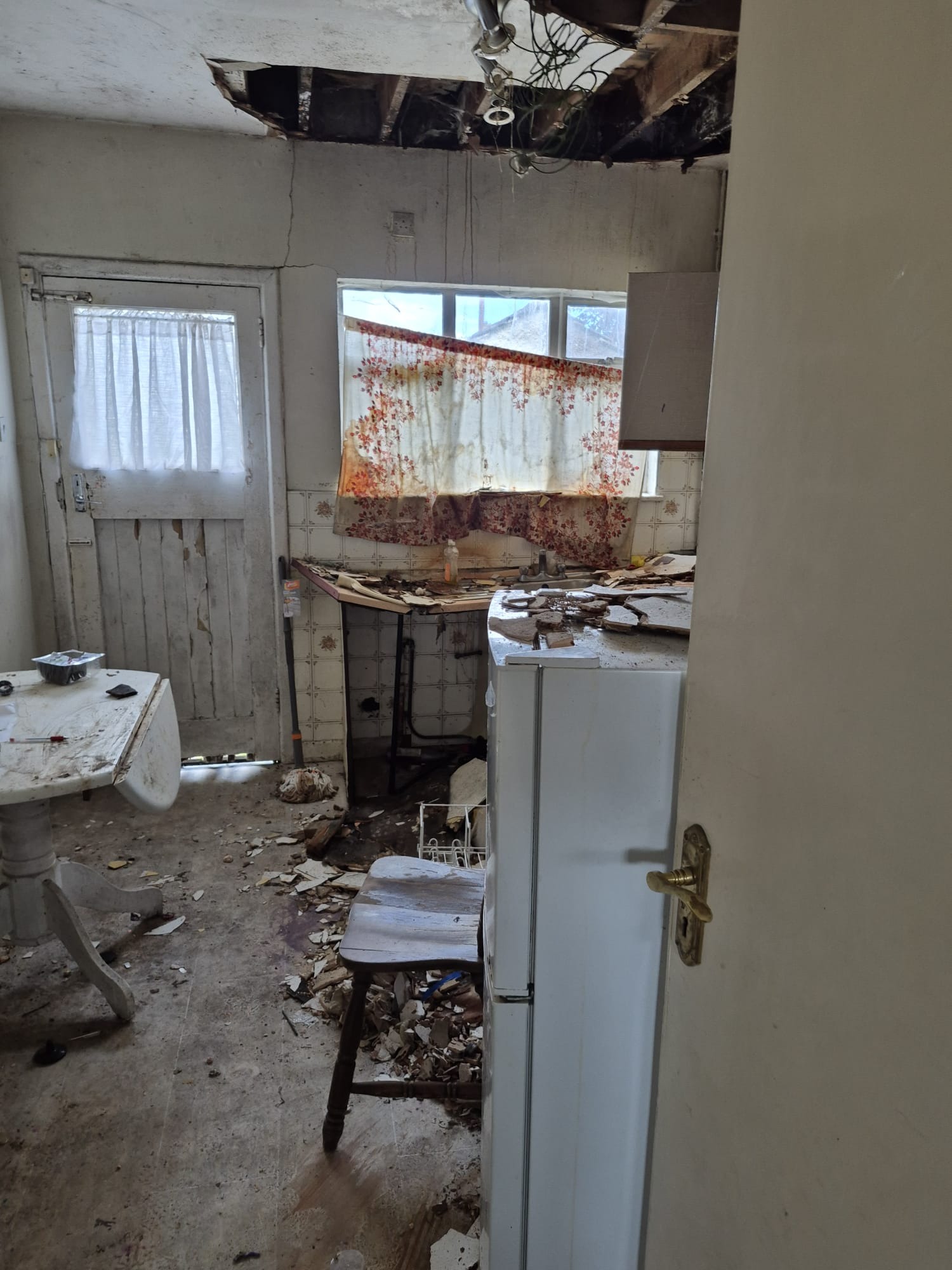 A friend's home ruined by squatters while in hospital campaign photo, 2 of 6