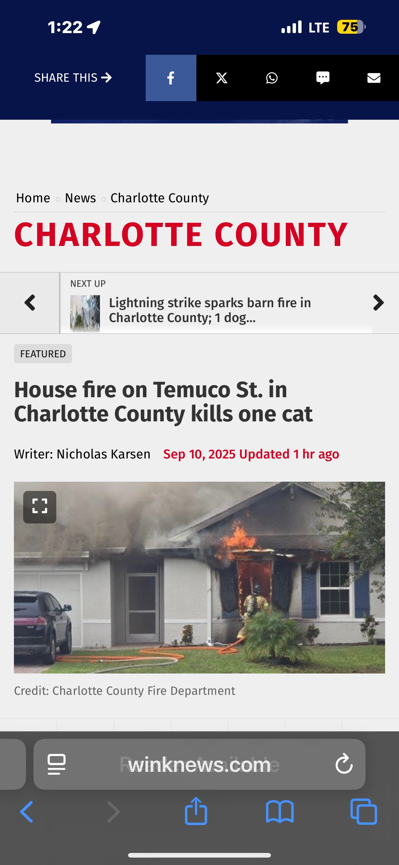 Housefire Victims campaign photo, 4 of 7
