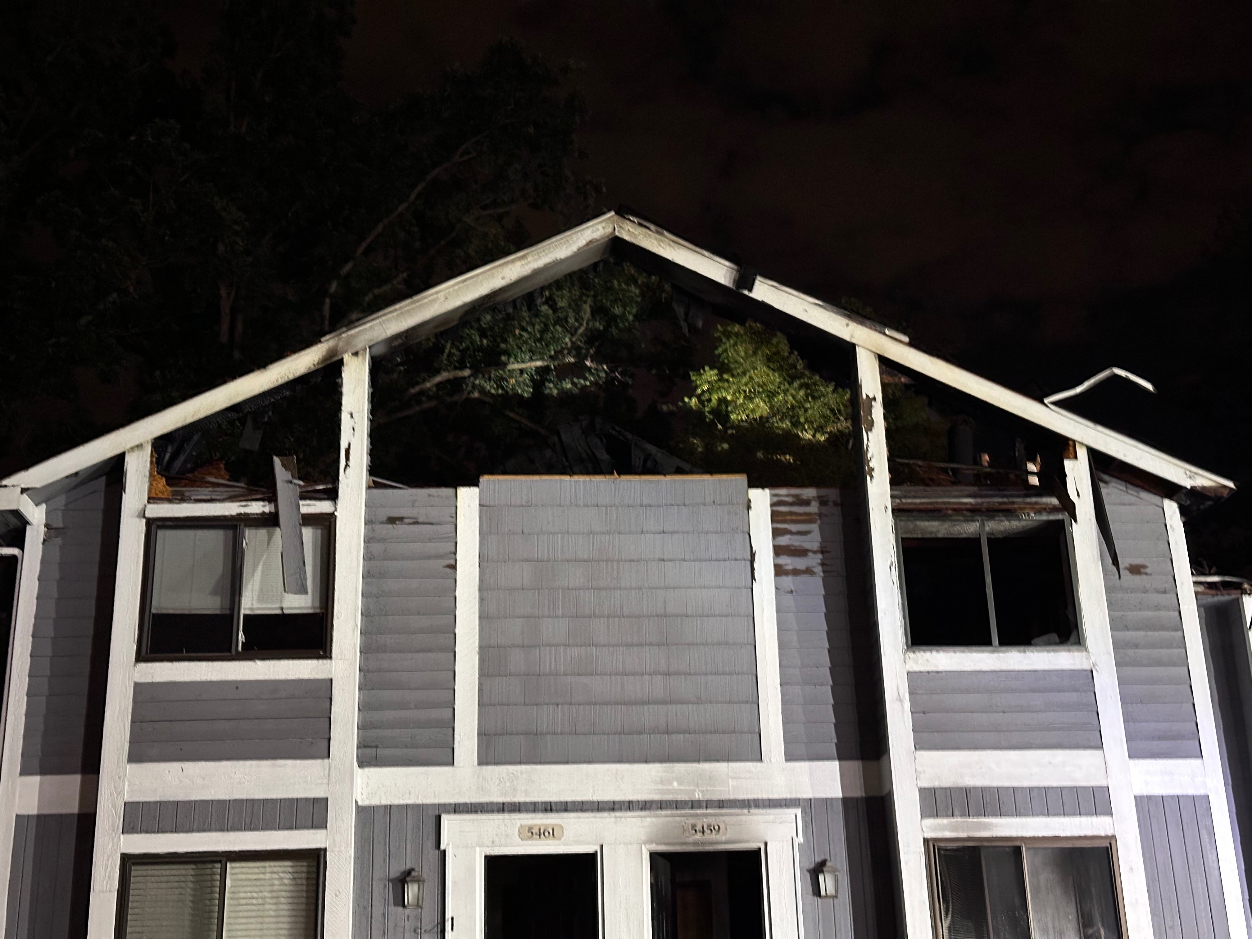 Repair and cover damages in this unfortunate house fire campaign photo, 2 of 7